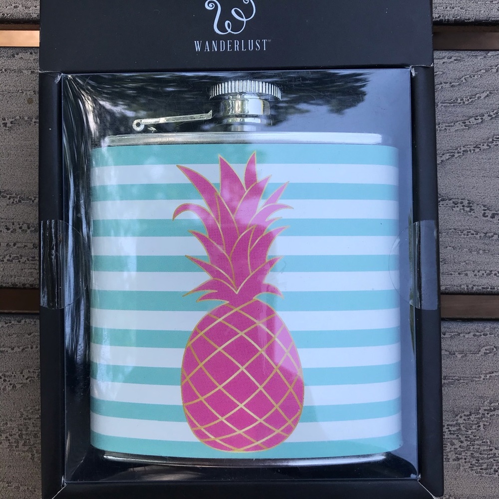 New Wanderlust Pineapple Flask
